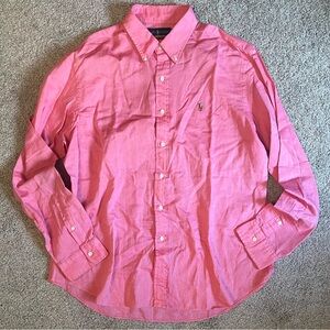 Polo Brand Red Button Up